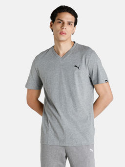 Puma - Ess V-neck Casual Tee