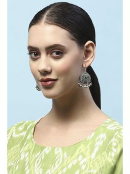 Biba - Green Oxidised Casual Danglers