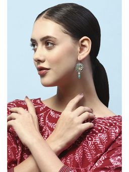 Biba - Green Oxidised Casual Danglers