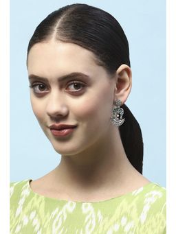 Biba - Green Oxidised Casual Danglers