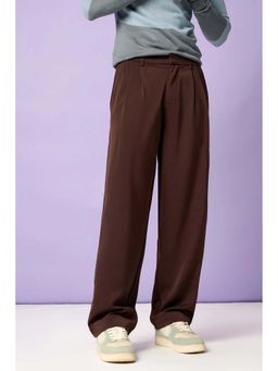 FREAKINS - Beast Brown Men Pleated Korean Pants