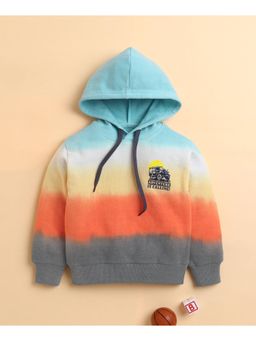 Bumzee - Multi Boys Full Sleeves Cotton Hoodie
