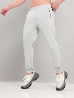 Technosport - TECHNO DRY Men Solid Slim Fit Sports Trackpants - Grey
