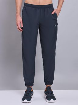 Technosport - TECHNOLITE Men Solid Relax Fit Sports Joggers - Navy Blue