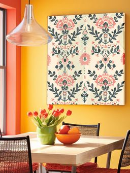 Art Street - Indian Floral Canvas Painting, Art Prints For Home Decor, Wall Decoration