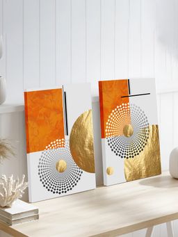 Art Street - Citrus Sun Stretched Canvas-Painting For Living Room, Wall Art