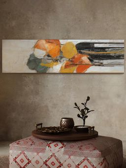 Art Street - Colorful Abstract Canvas Painting For Living Room, Wall Art