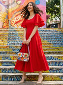 Red color option, Currently selected