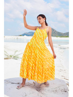 MONK & MEI - Maaya Iris Dress Yellow