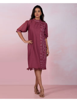 The House of Hemp - Women Hemp and Lyocell Berry Mousse Dress