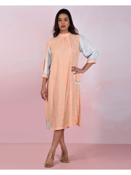 The House of Hemp - Women Hemp and Lyocell Peach Mousse Dress