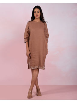 The House of Hemp - Women Hemp and Lyocell Truffle Dusk Dress