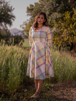 JITI - Sunset Multi-Coloured Angrakha Style Dress