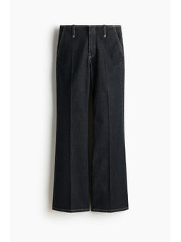 H&M - Women Black Bootcut High Waist Jeans