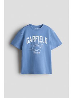 H&M - Boys Blue Printed T-Shirt