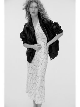 H&M - Women Multi-Color Sleeveless Satin Dress