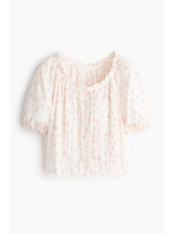 H&M - Women White Pintucked Blouse