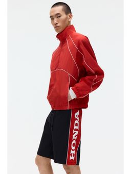 H&M - Men Black Loose Fit Printed Shorts