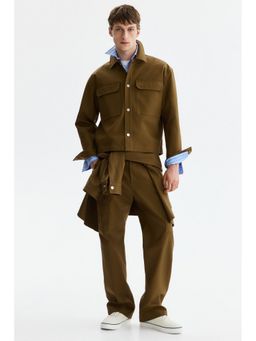 H&M - Men Brown Relaxed Fit Cargo Trousers