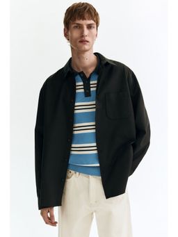 H&M - Men Black Relaxed Fit Shirt