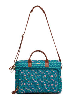 Chumbak - Ocean Chevron Laptop Bag
