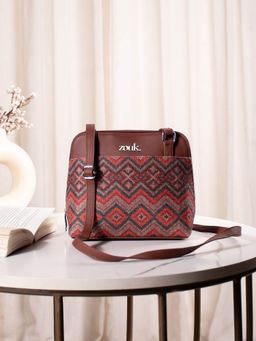 Zouk - Gwalior Weaves Ooo Sling Bag