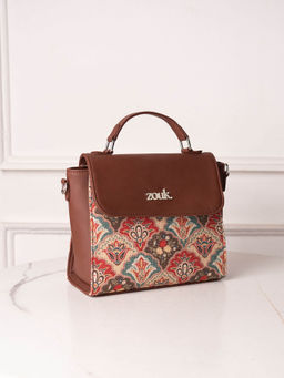 Zouk - Mughal Art Multicolor Statement Sling Bag