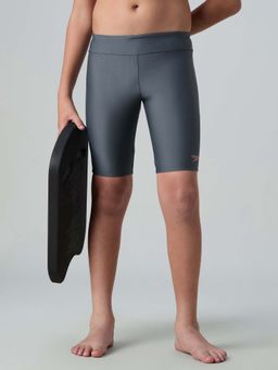 Speedo - Grey Solid/Plain Slim Short