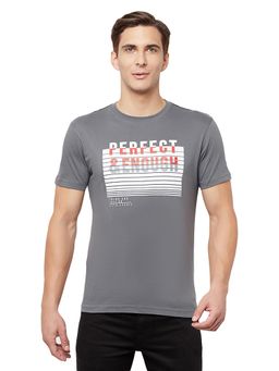 Cantabil - Men Grey T-shirt