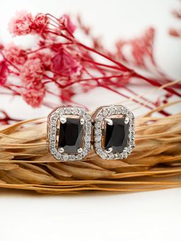 Silberry - 925 Sterling Silver Night Aura Studs
