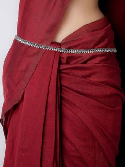 Teejh - Mandodari Silver Oxidised Kamarbandh