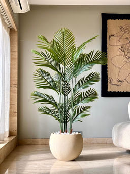 Mason Home - Artificial Lush 5Ft Green Areca Palm
