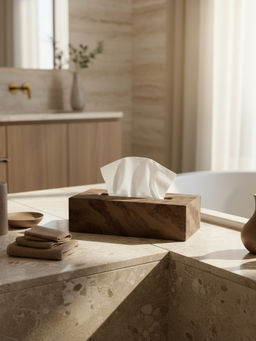 Mason Home - Indo Mocha Tissue Box