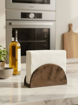 Mason Home - Indo Mocha Napkin and Tissue Holder