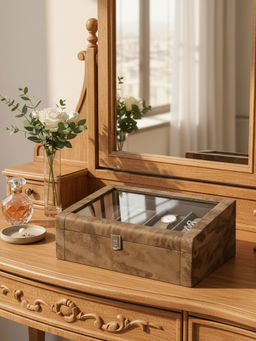 Mason Home - Indo Mocha Watch Box - 8 Slots