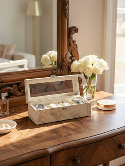 Mason Home - Indo Latte Watch Box - 4 Slots