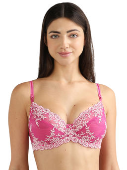 Wacoal - Embrace Lace Non Coverage Fashion Bra -Pink