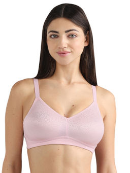 Wacoal - Back Appeal Non Padded Non-Wired Full Cup Full Support Bra-Pink