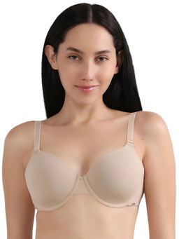 Wacoal - Women Backless Multiway Padded Wired T-Shirt Bra-Beige