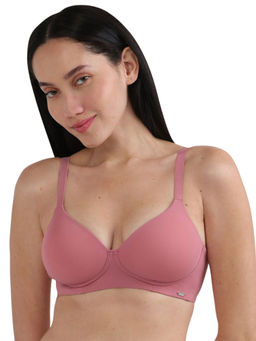 Wacoal - Cool Comfort Padded Non-Wired Everyday Wear T-Shirt Bra-Pink