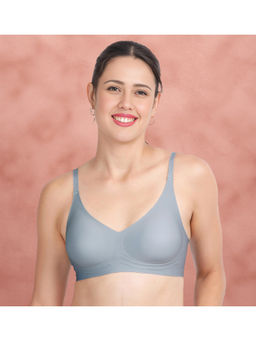 Shyaway - Light Grey Side Support Padded T-Shirt Bra