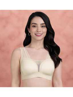Shyaway - Light Skin Multi Strap Neckline Mesh T-Shirt Bra
