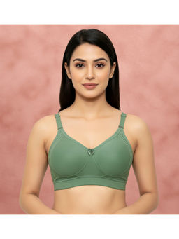 Shyaway - Susie Malachite Green Side Encircle Laminated Cup High Support Bra