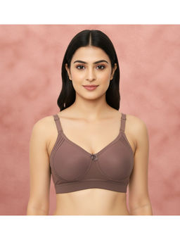 Shyaway - Susie Mauve Dove Side Encircle Laminated Cup High Support Bra