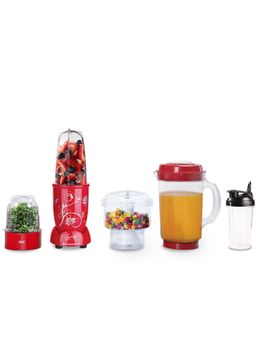 Wonderchef - Nutri Blend CKM Mixer Grinder Juicer Blender And Chopper 500 W, Red