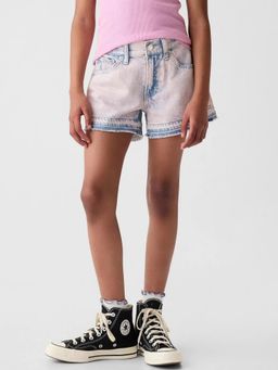 GAP - Girls Low-Rise Overdyed Denim Shorts