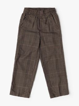GAP - Boys' Pull-On Mid-Rise Woven Plaid Pants