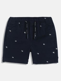 Tommy Hilfiger - Boys Printed Relaxed Fit High-Rise Shorts