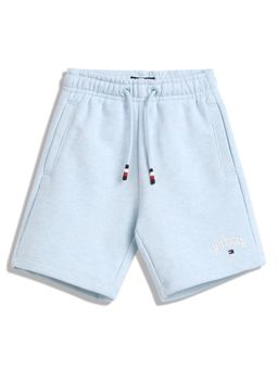 Tommy Hilfiger - Boys Solid Relaxed Fit High-Rise Shorts