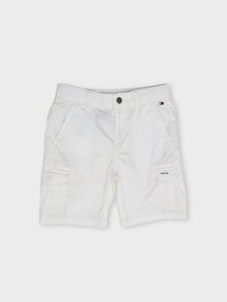 Tommy Hilfiger - Boys Solid Straight Fit Mid-Rise Shorts